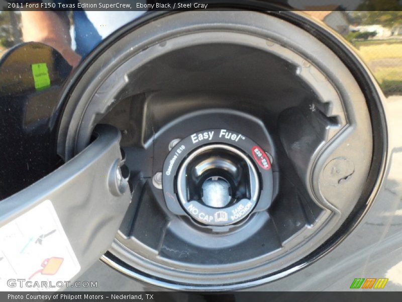 Ebony Black / Steel Gray 2011 Ford F150 Texas Edition SuperCrew