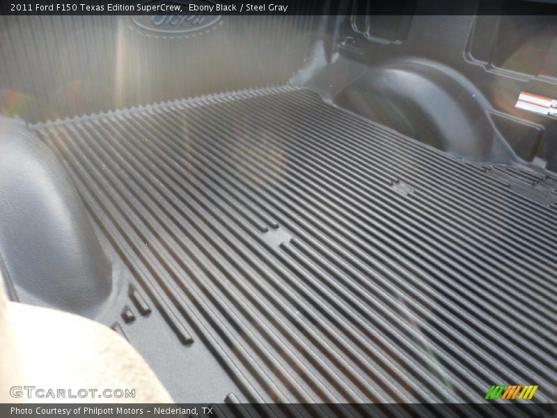 Ebony Black / Steel Gray 2011 Ford F150 Texas Edition SuperCrew