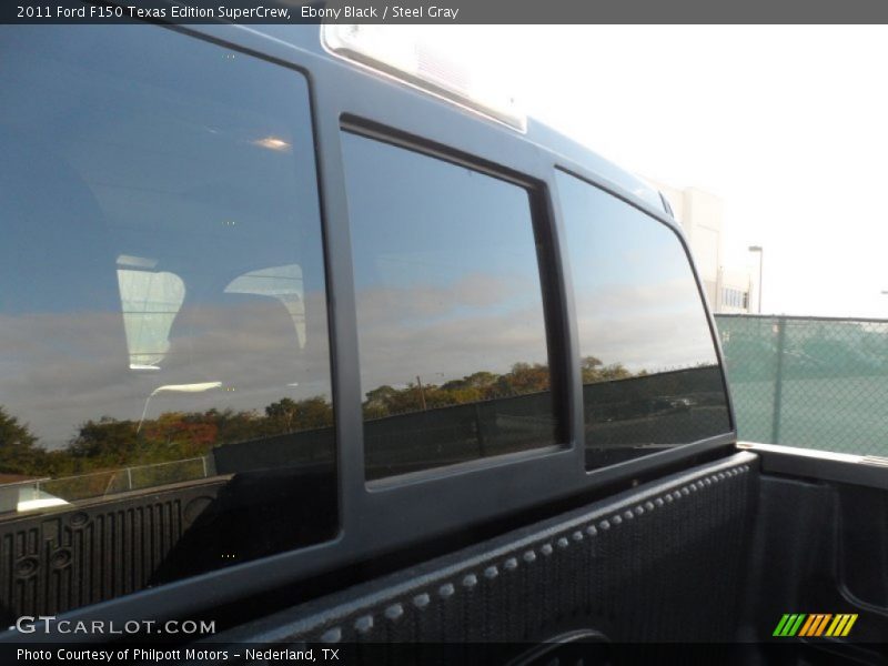 Ebony Black / Steel Gray 2011 Ford F150 Texas Edition SuperCrew