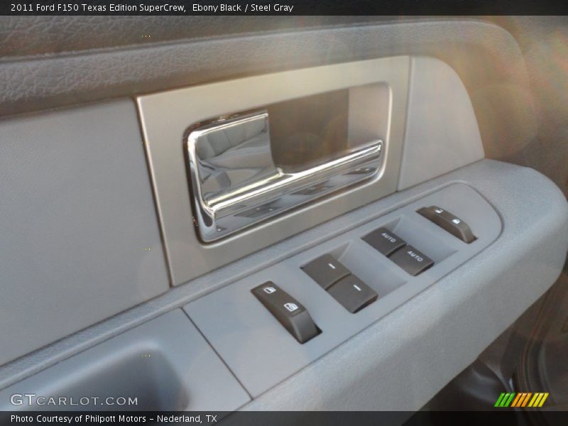Ebony Black / Steel Gray 2011 Ford F150 Texas Edition SuperCrew