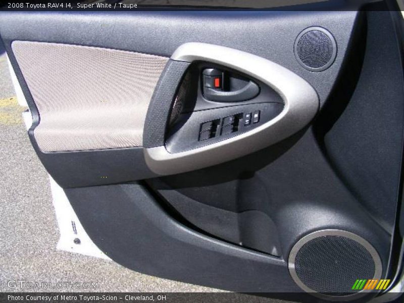 Super White / Taupe 2008 Toyota RAV4 I4