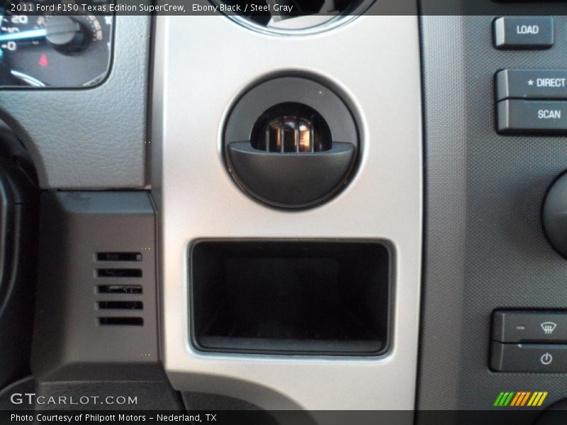 Ebony Black / Steel Gray 2011 Ford F150 Texas Edition SuperCrew