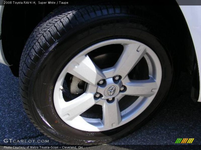 Super White / Taupe 2008 Toyota RAV4 I4