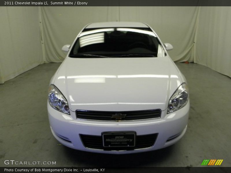 Summit White / Ebony 2011 Chevrolet Impala LS