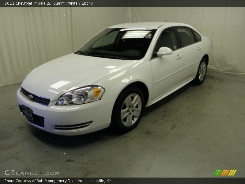 Summit White / Ebony 2011 Chevrolet Impala LS