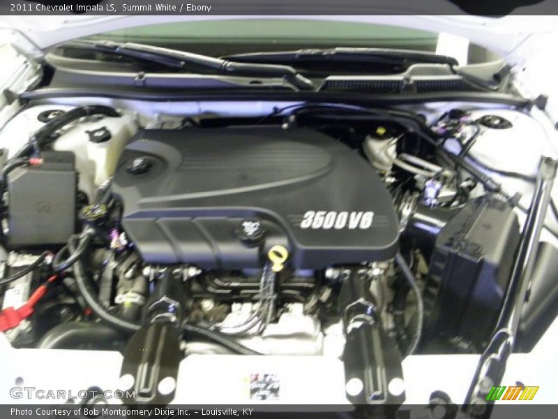 Summit White / Ebony 2011 Chevrolet Impala LS