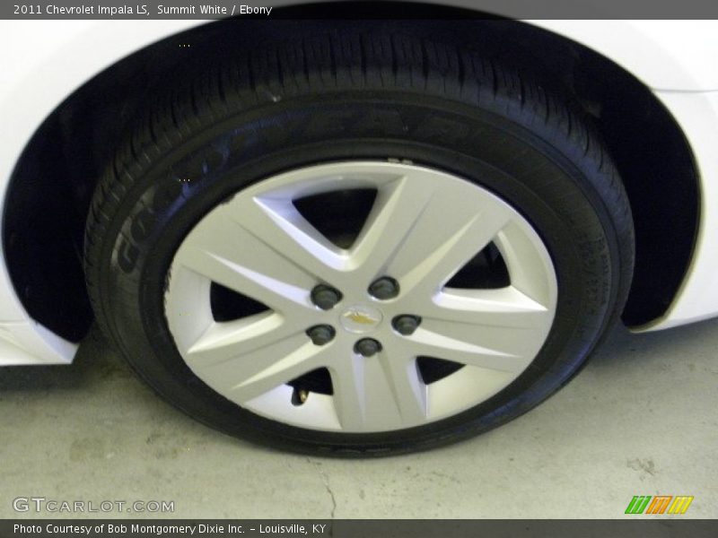 Summit White / Ebony 2011 Chevrolet Impala LS