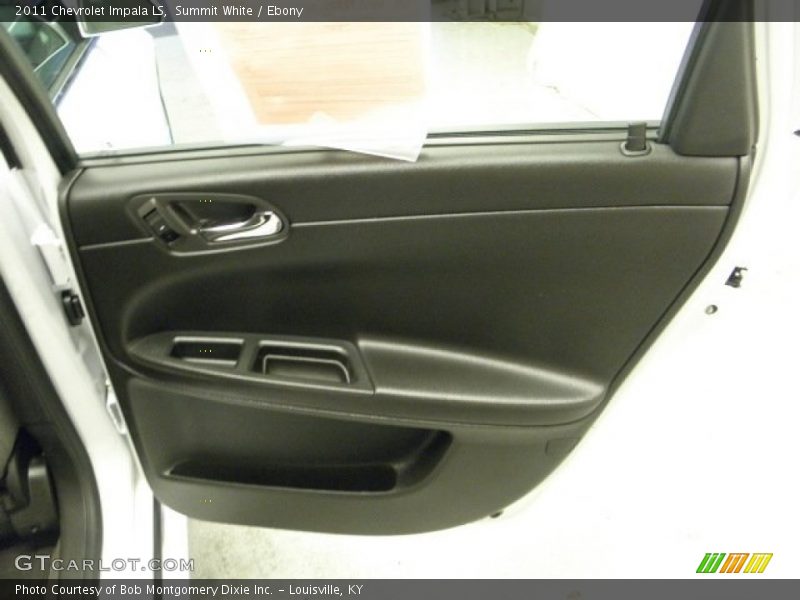 Summit White / Ebony 2011 Chevrolet Impala LS