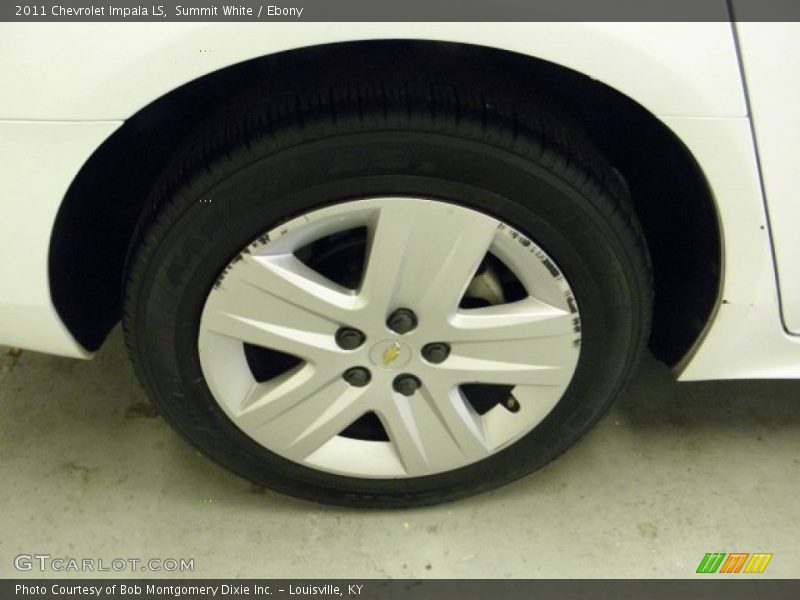 Summit White / Ebony 2011 Chevrolet Impala LS