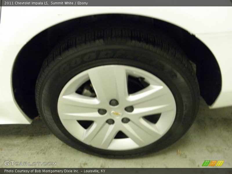 Summit White / Ebony 2011 Chevrolet Impala LS