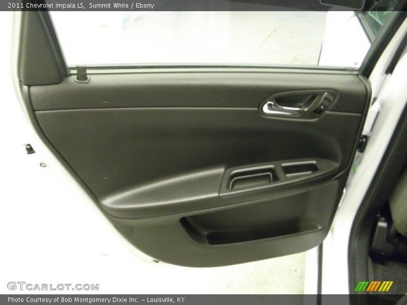 Summit White / Ebony 2011 Chevrolet Impala LS