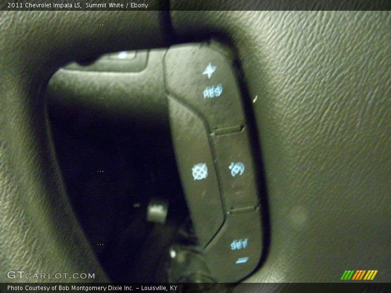 Summit White / Ebony 2011 Chevrolet Impala LS