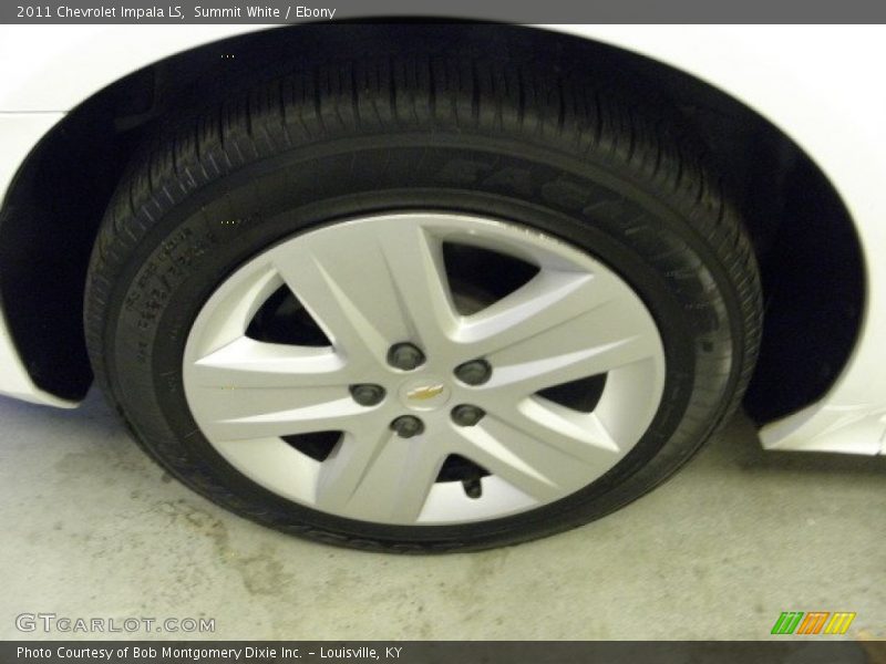 Summit White / Ebony 2011 Chevrolet Impala LS