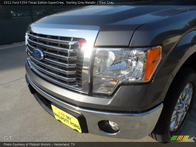 Sterling Grey Metallic / Steel Gray 2011 Ford F150 Texas Edition SuperCrew