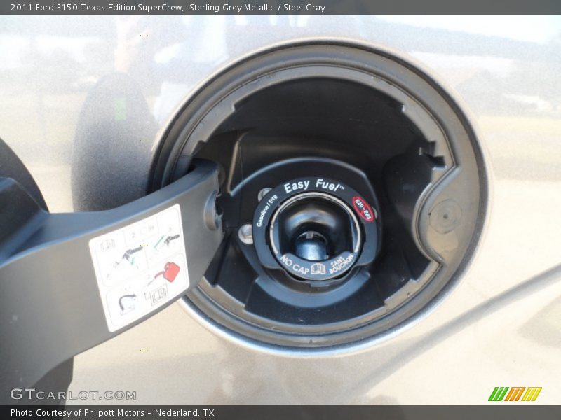 Sterling Grey Metallic / Steel Gray 2011 Ford F150 Texas Edition SuperCrew