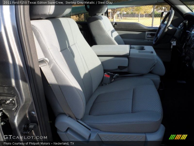 Sterling Grey Metallic / Steel Gray 2011 Ford F150 Texas Edition SuperCrew