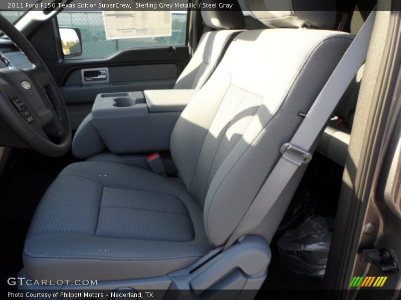 Sterling Grey Metallic / Steel Gray 2011 Ford F150 Texas Edition SuperCrew