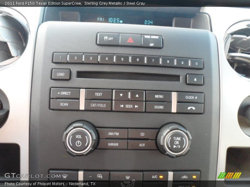 Sterling Grey Metallic / Steel Gray 2011 Ford F150 Texas Edition SuperCrew