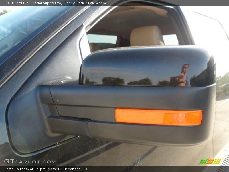 Ebony Black / Pale Adobe 2011 Ford F150 Lariat SuperCrew