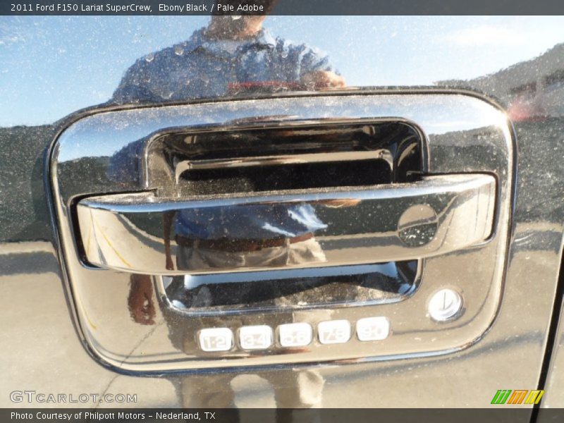 Ebony Black / Pale Adobe 2011 Ford F150 Lariat SuperCrew