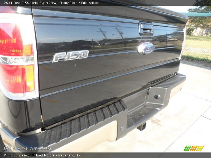 Ebony Black / Pale Adobe 2011 Ford F150 Lariat SuperCrew