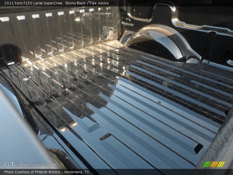 Ebony Black / Pale Adobe 2011 Ford F150 Lariat SuperCrew