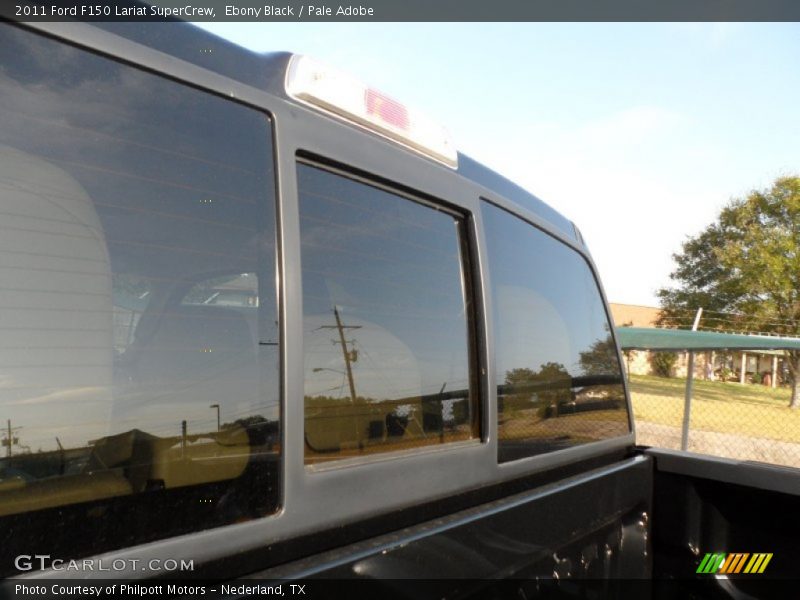 Ebony Black / Pale Adobe 2011 Ford F150 Lariat SuperCrew