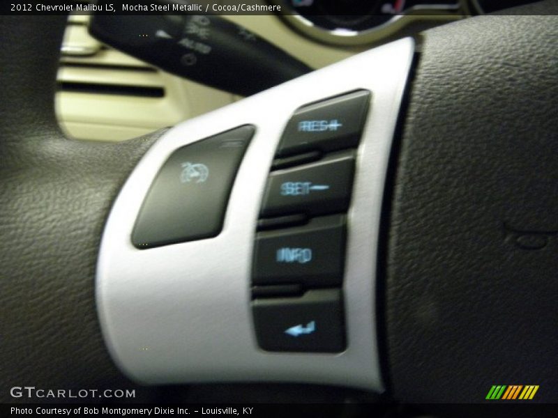 Mocha Steel Metallic / Cocoa/Cashmere 2012 Chevrolet Malibu LS