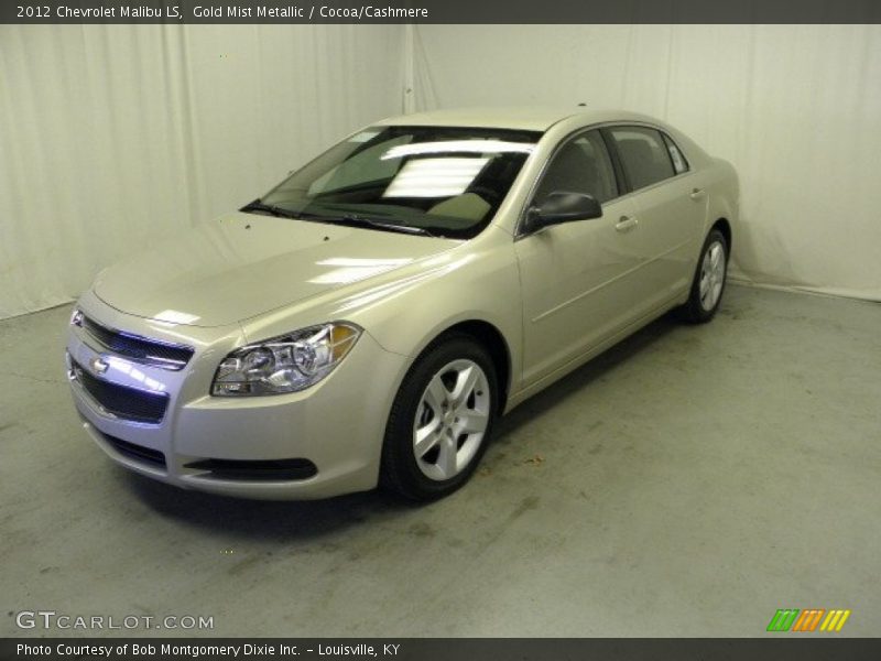 Gold Mist Metallic / Cocoa/Cashmere 2012 Chevrolet Malibu LS