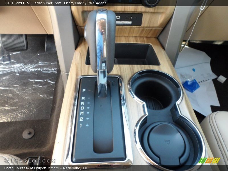 Ebony Black / Pale Adobe 2011 Ford F150 Lariat SuperCrew