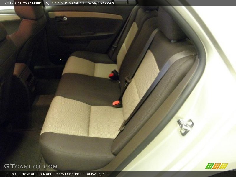 Gold Mist Metallic / Cocoa/Cashmere 2012 Chevrolet Malibu LS