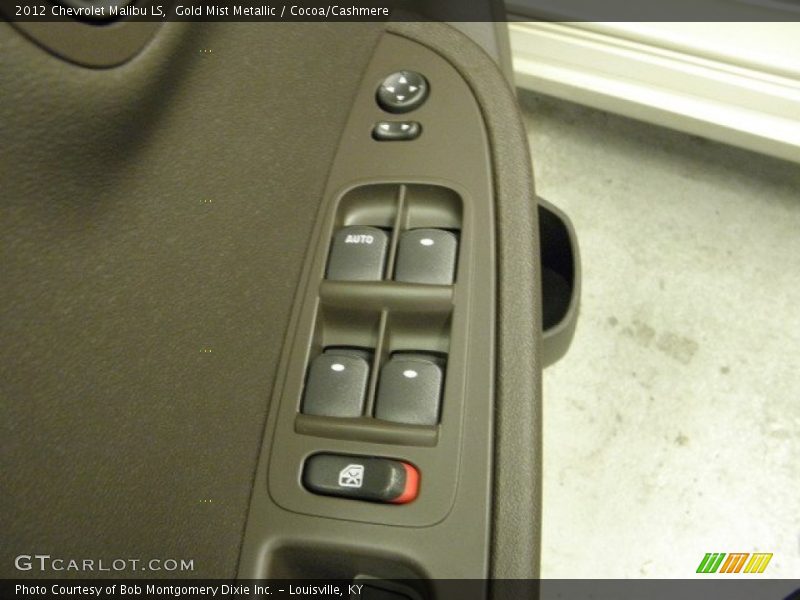 Gold Mist Metallic / Cocoa/Cashmere 2012 Chevrolet Malibu LS