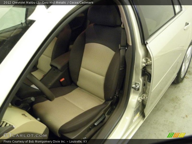 Gold Mist Metallic / Cocoa/Cashmere 2012 Chevrolet Malibu LS