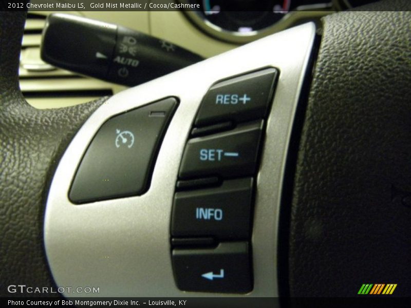 Gold Mist Metallic / Cocoa/Cashmere 2012 Chevrolet Malibu LS