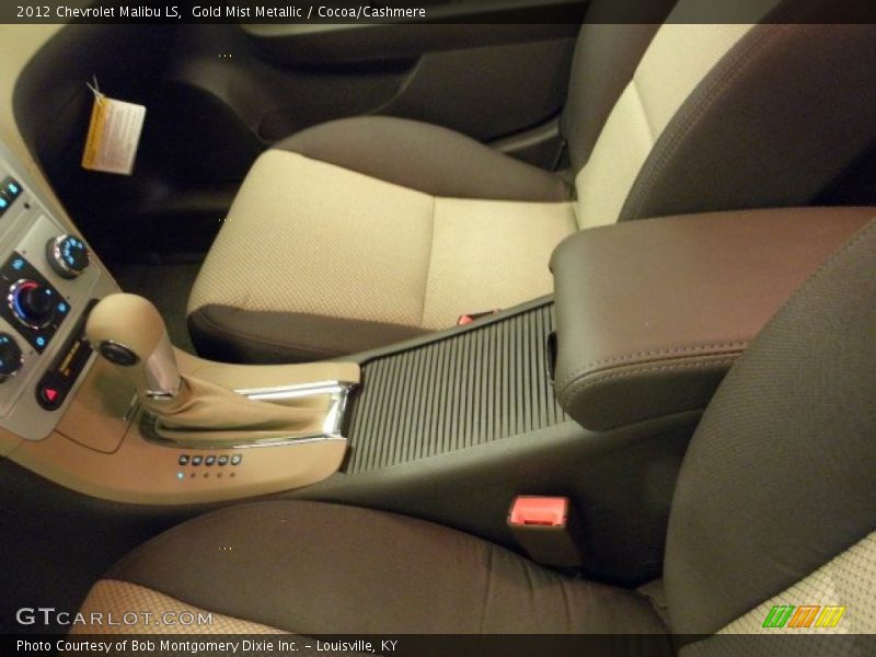 Gold Mist Metallic / Cocoa/Cashmere 2012 Chevrolet Malibu LS