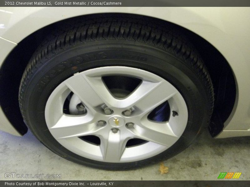 Gold Mist Metallic / Cocoa/Cashmere 2012 Chevrolet Malibu LS