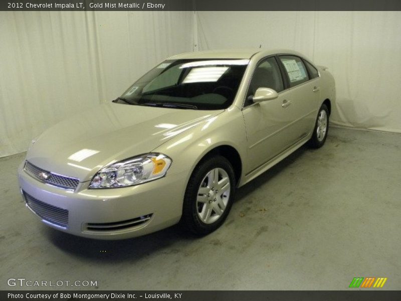 Gold Mist Metallic / Ebony 2012 Chevrolet Impala LT