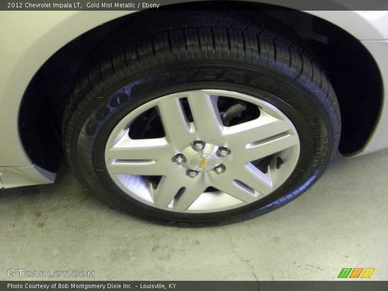 Gold Mist Metallic / Ebony 2012 Chevrolet Impala LT