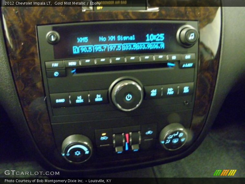 Gold Mist Metallic / Ebony 2012 Chevrolet Impala LT