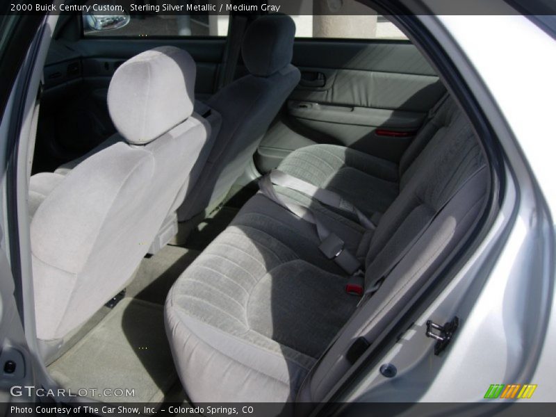 Sterling Silver Metallic / Medium Gray 2000 Buick Century Custom