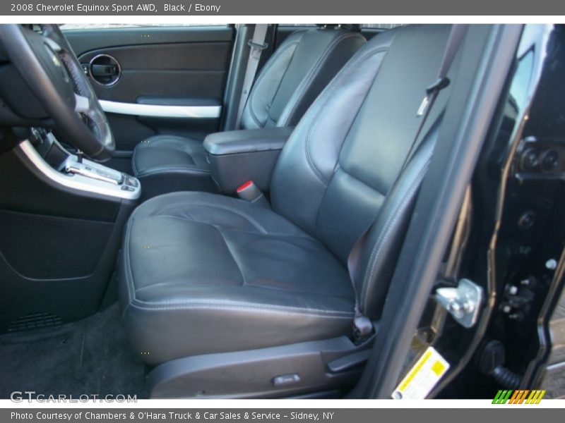 Black / Ebony 2008 Chevrolet Equinox Sport AWD