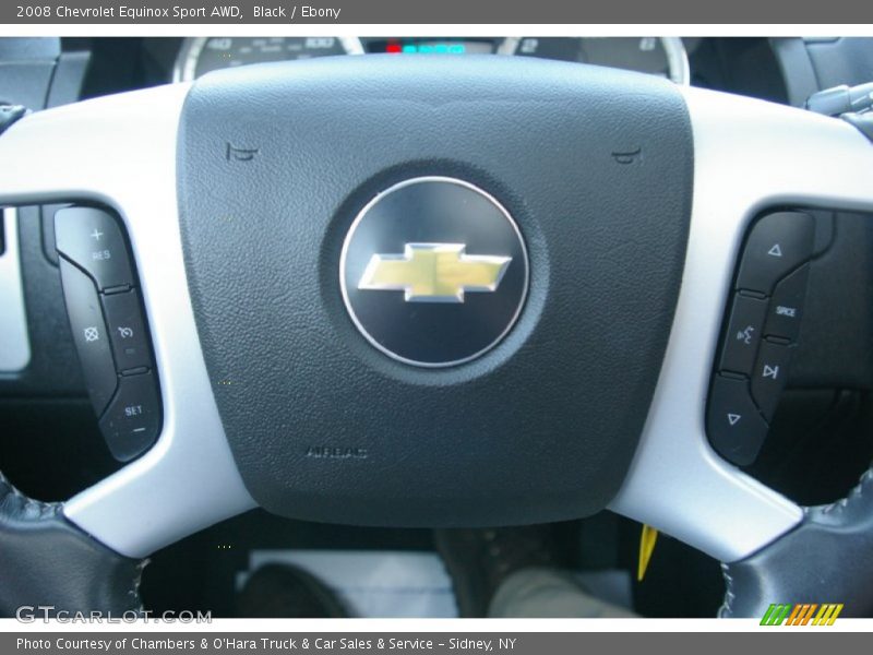 Black / Ebony 2008 Chevrolet Equinox Sport AWD