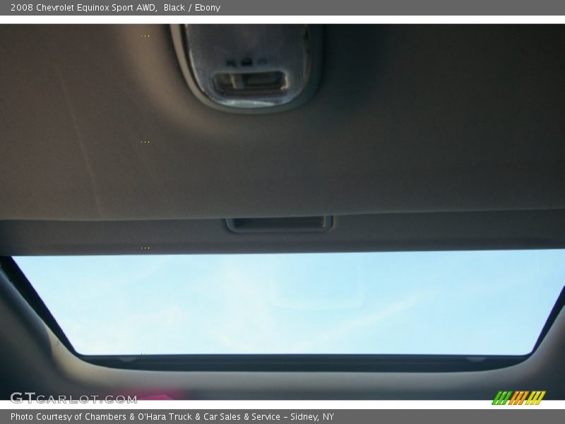 Black / Ebony 2008 Chevrolet Equinox Sport AWD