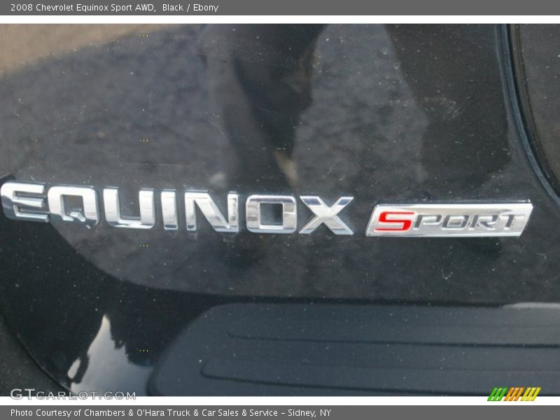  2008 Equinox Sport AWD Logo