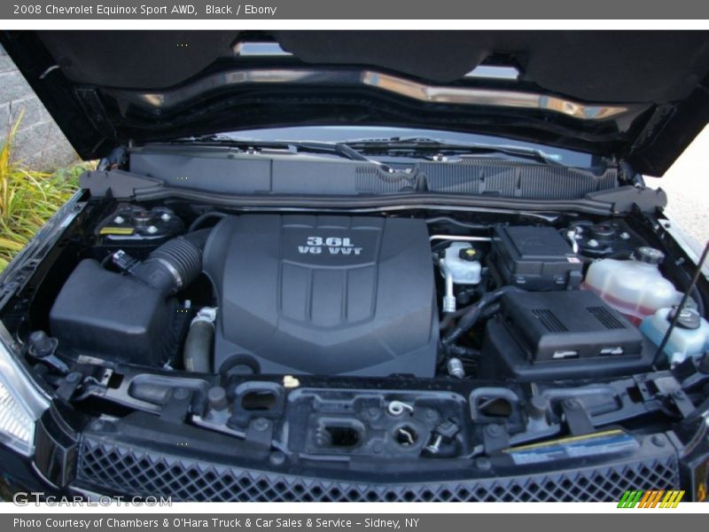  2008 Equinox Sport AWD Engine - 3.6 Liter DOHC 24-Valve VVT V6