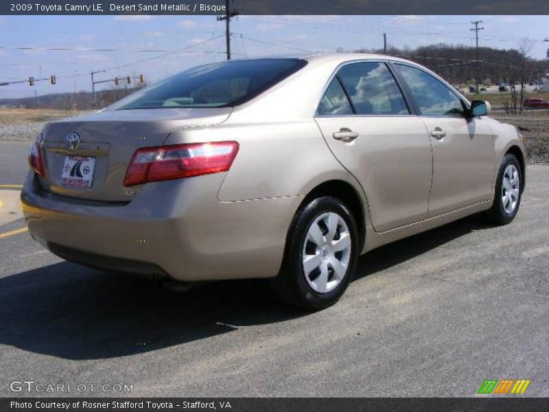 Desert Sand Metallic / Bisque 2009 Toyota Camry LE