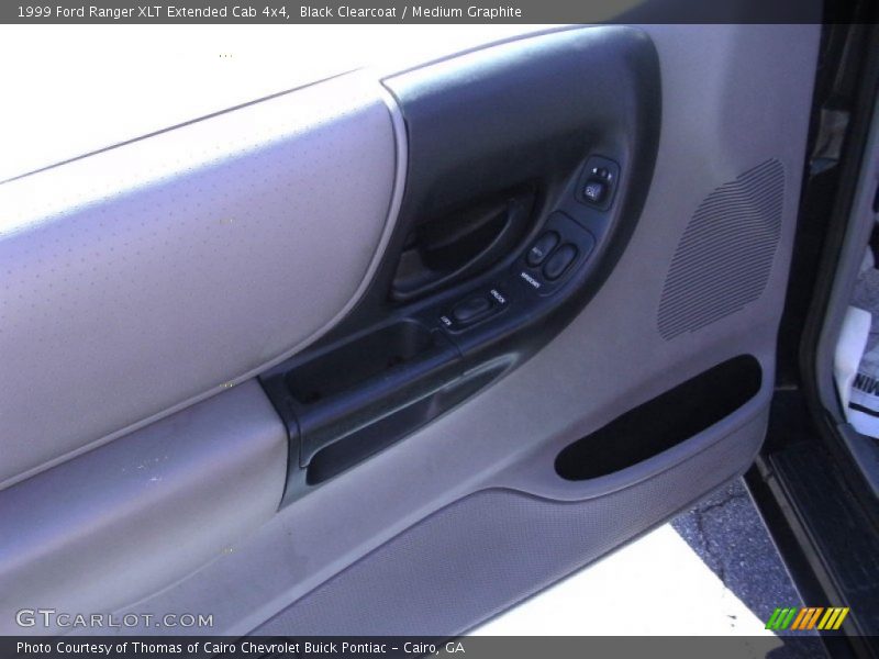 Black Clearcoat / Medium Graphite 1999 Ford Ranger XLT Extended Cab 4x4