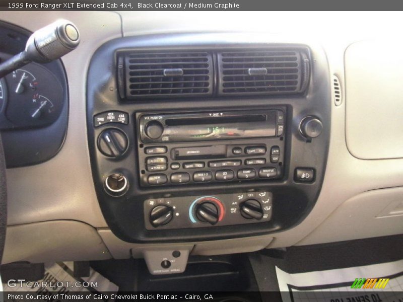 Black Clearcoat / Medium Graphite 1999 Ford Ranger XLT Extended Cab 4x4