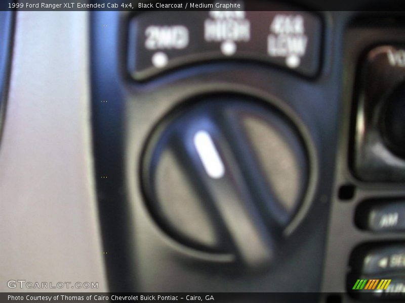 Black Clearcoat / Medium Graphite 1999 Ford Ranger XLT Extended Cab 4x4