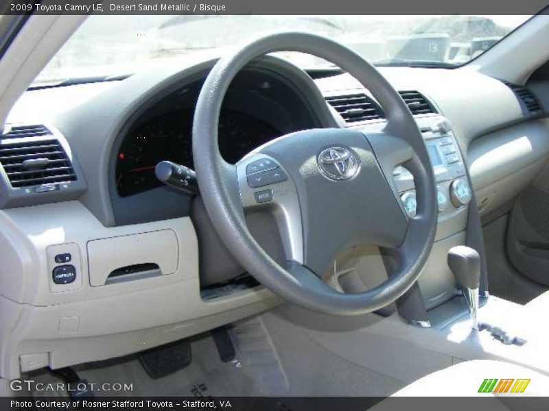 Desert Sand Metallic / Bisque 2009 Toyota Camry LE